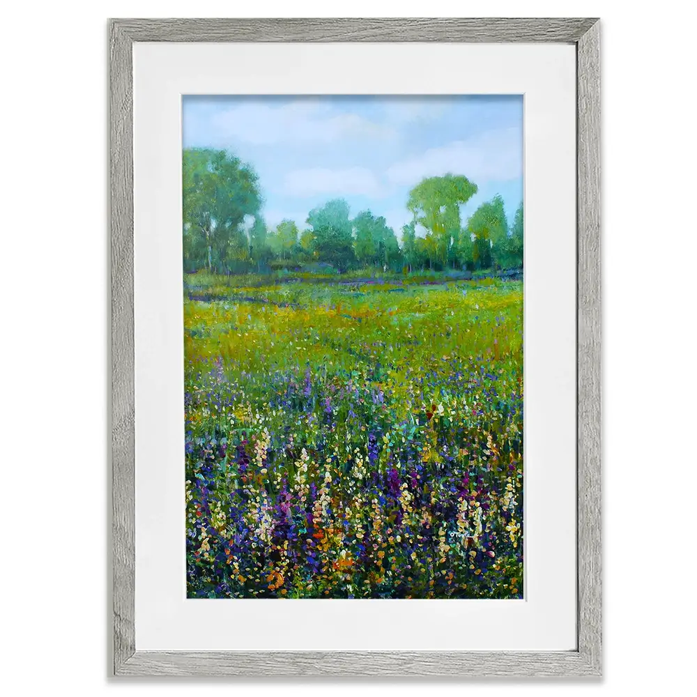 Blooming Meadow Framed Art Print Blooming Meadow Framed Art Print wall art product Tim O'Toole