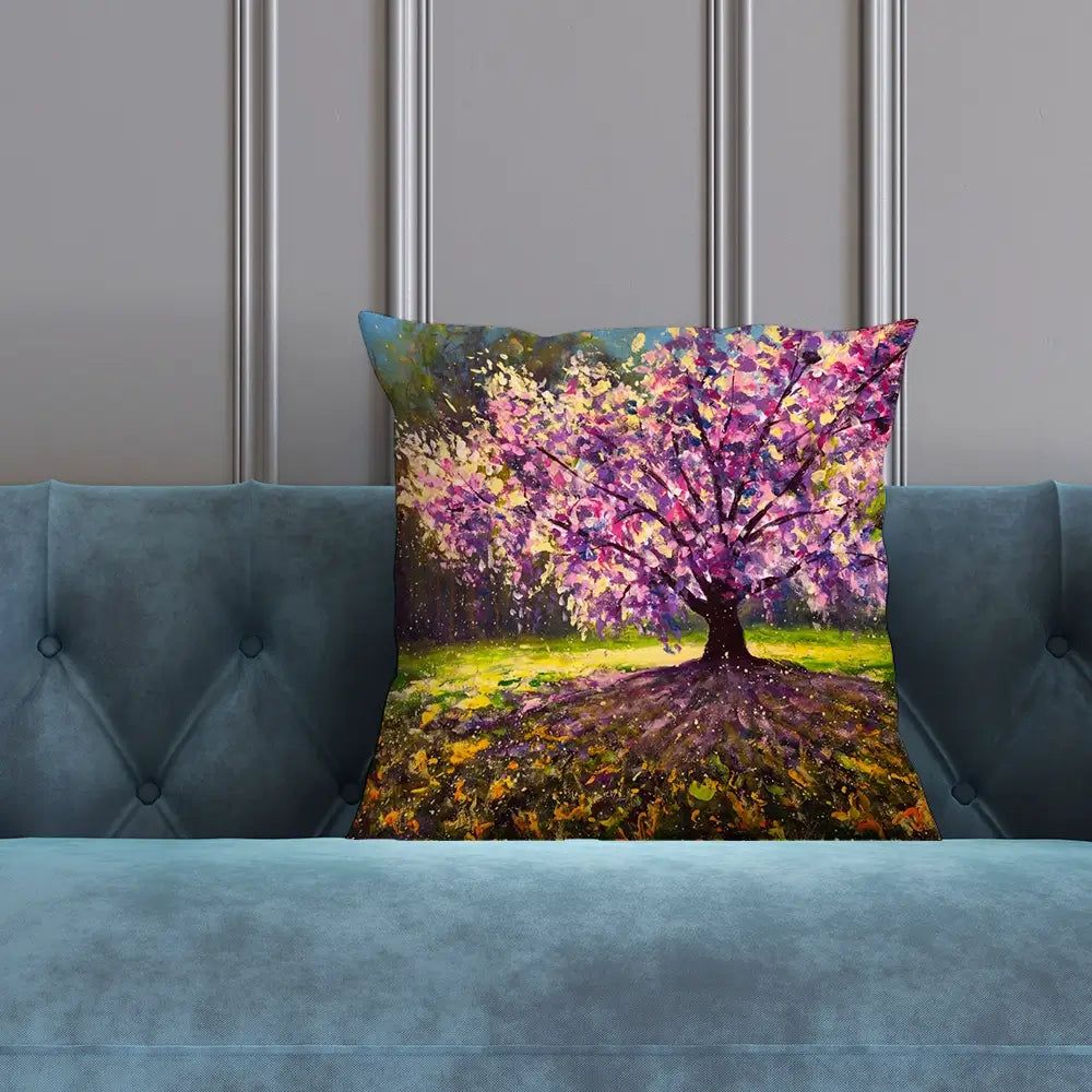 Blooming Tree Cushion Blooming Tree Cushion wall art product Valery Rybakow / Shutterstock