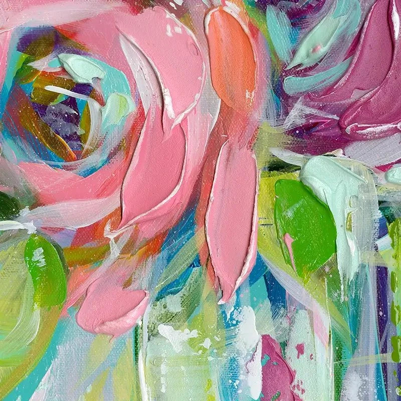 Blooms Canvas Print Blooms Canvas Print wall art product Estelle Grengs - Independent