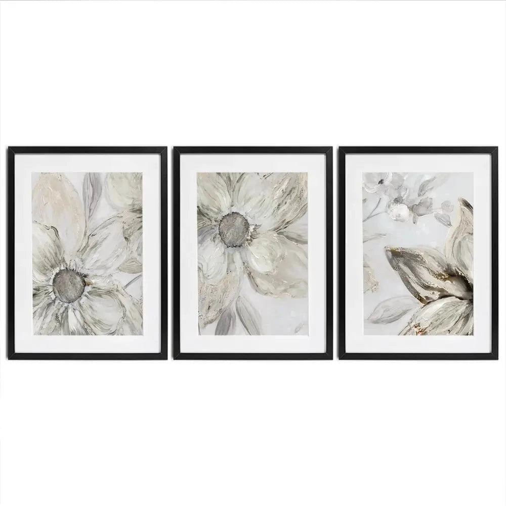 Blossom Blush Framed Art Print Trio Blossom Blush Framed Art Print Trio wall art product Carol Robinson