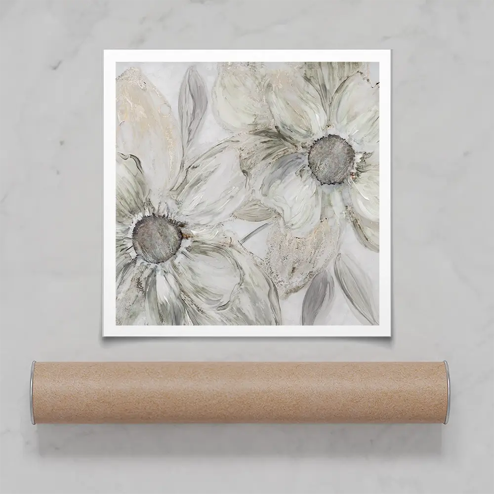 Blossom Blush Square Art Print Blossom Blush Square Art Print wall art product Art Print Shop
