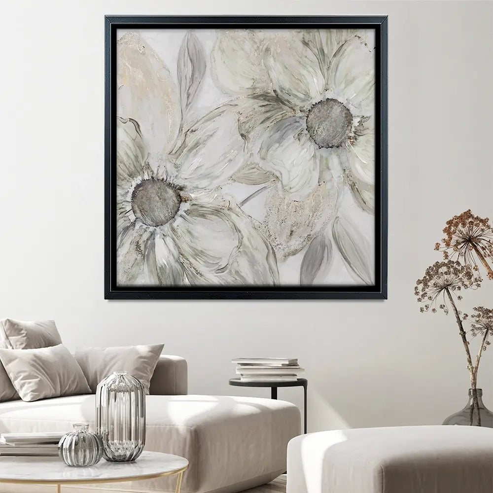 Blossom Blush Square Canvas Print Blossom Blush Square Canvas Print wall art product Art Print Shop