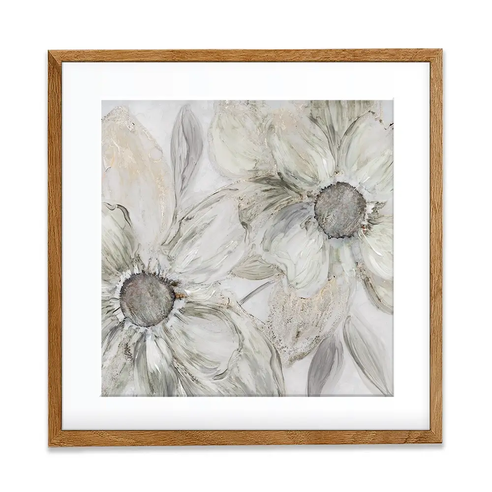 Blossom Blush Square Framed Art Print Blossom Blush Square Framed Art Print wall art product Art Print Shop