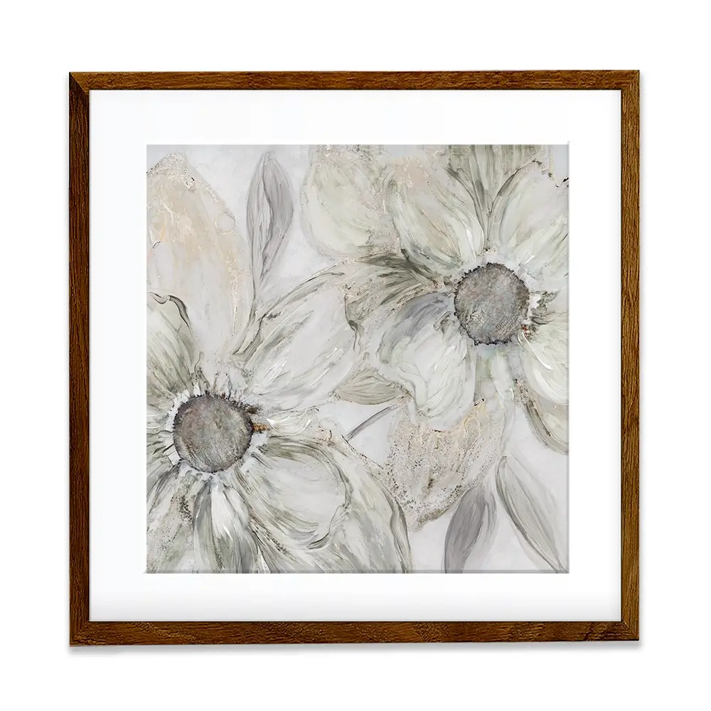 Blossom Blush Square Framed Art Print Blossom Blush Square Framed Art Print wall art product Art Print Shop