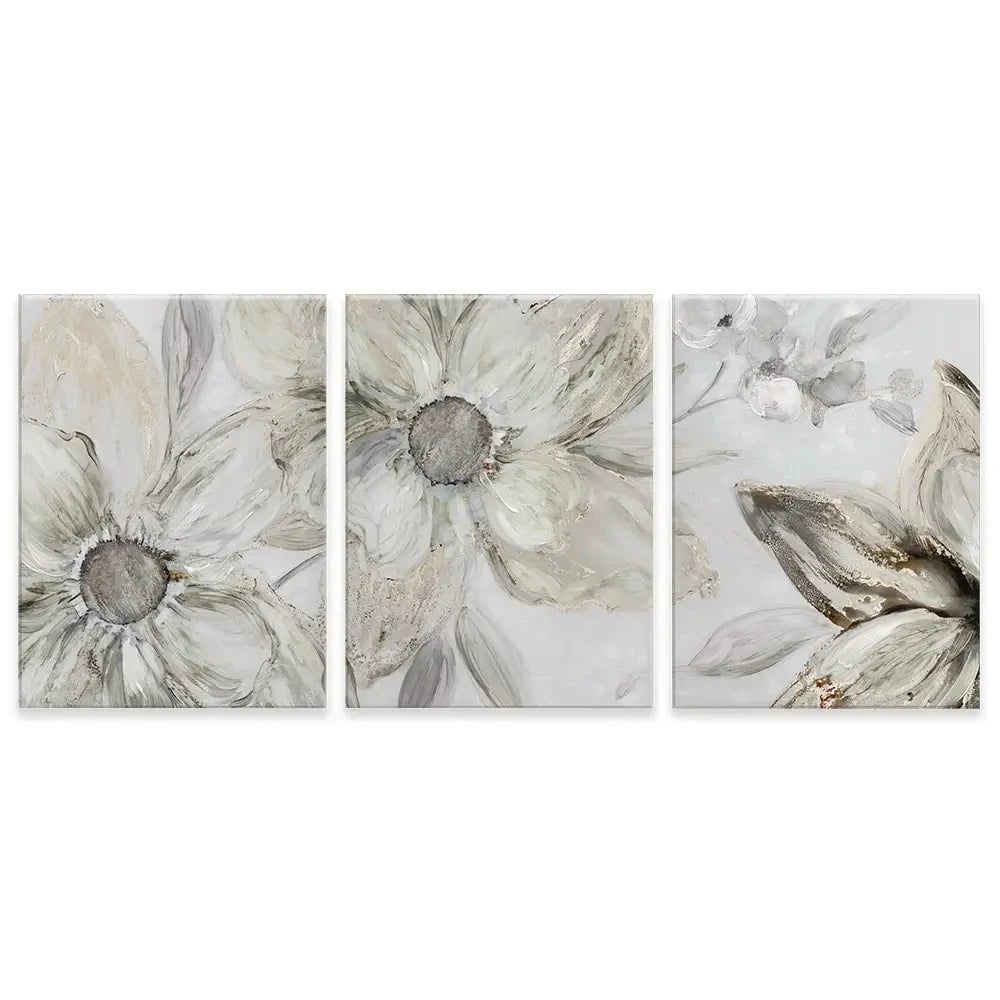 Blossom Blush Trio Canvas Print Blossom Blush Trio Canvas Print wall art product Carol Robinson