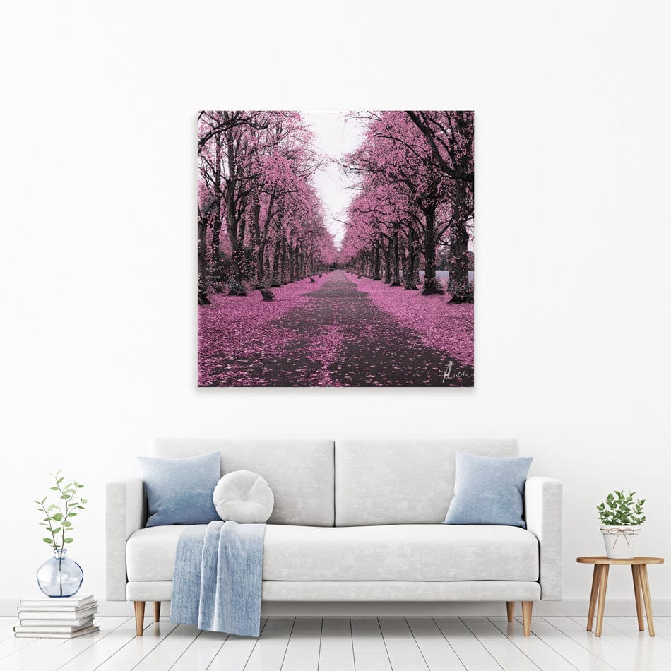 Blossom Path Canvas Print wall art product Aimee Linzi
