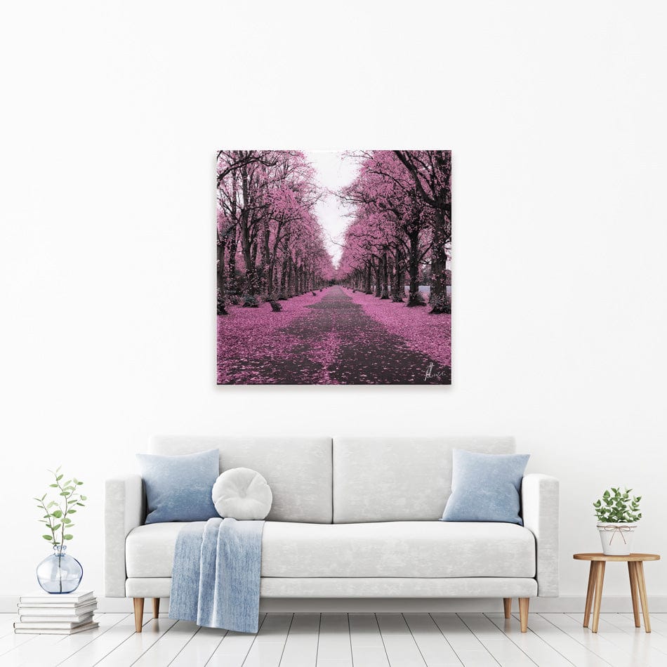Blossom Path Canvas Print wall art product Aimee Linzi