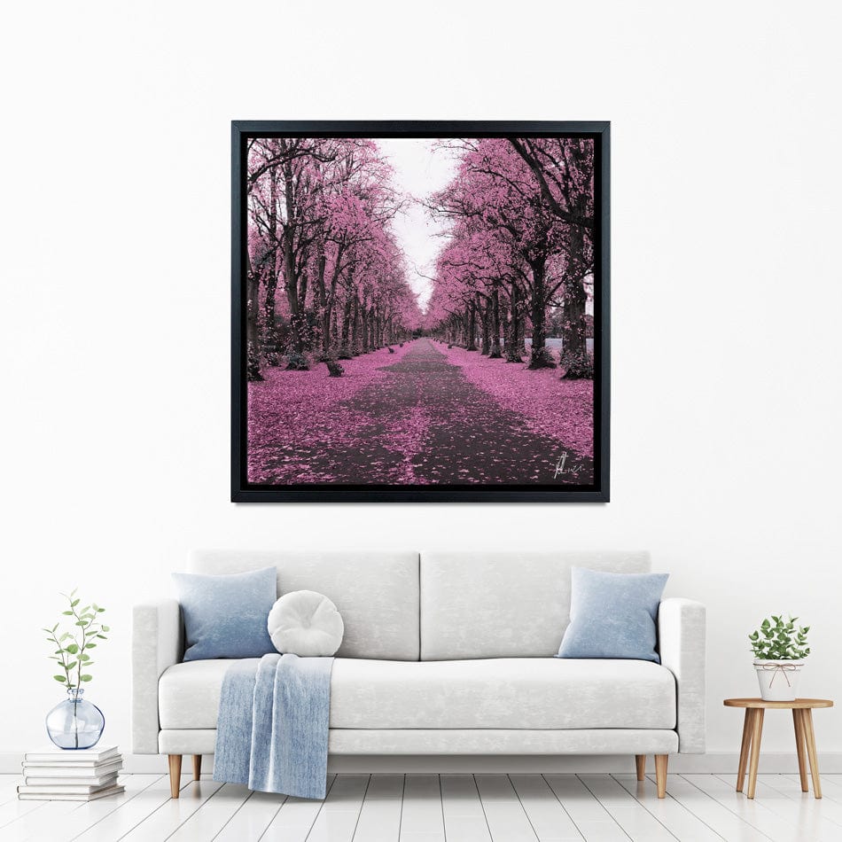 Blossom Path Canvas Print wall art product Aimee Linzi