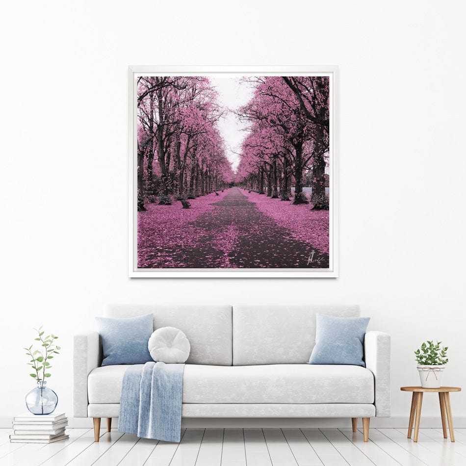 Blossom Path Canvas Print wall art product Aimee Linzi