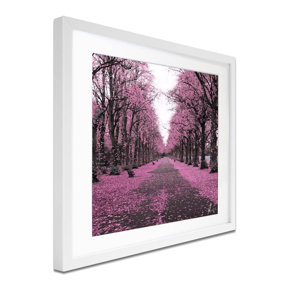 Blossom Path Framed Art Print wall art product Aimee Linzi