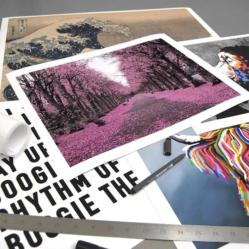 Blossom Path Landscape Art Print Blossom Path Landscape Art Print wall art product Aimee Linzi