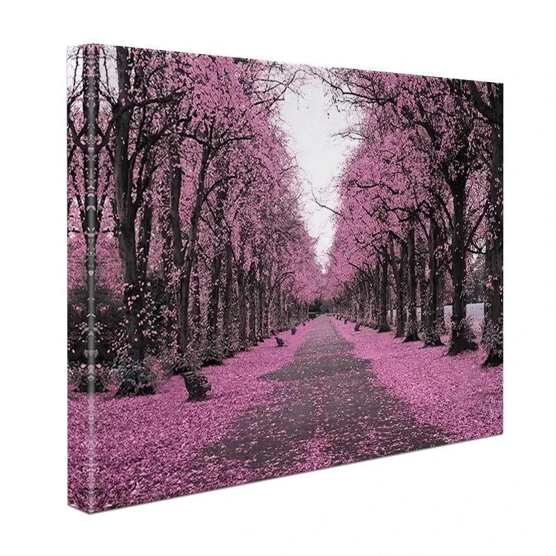 Blossom Path Landscape Canvas Print Blossom Path Landscape Canvas Print wall art product Aimee Linzi
