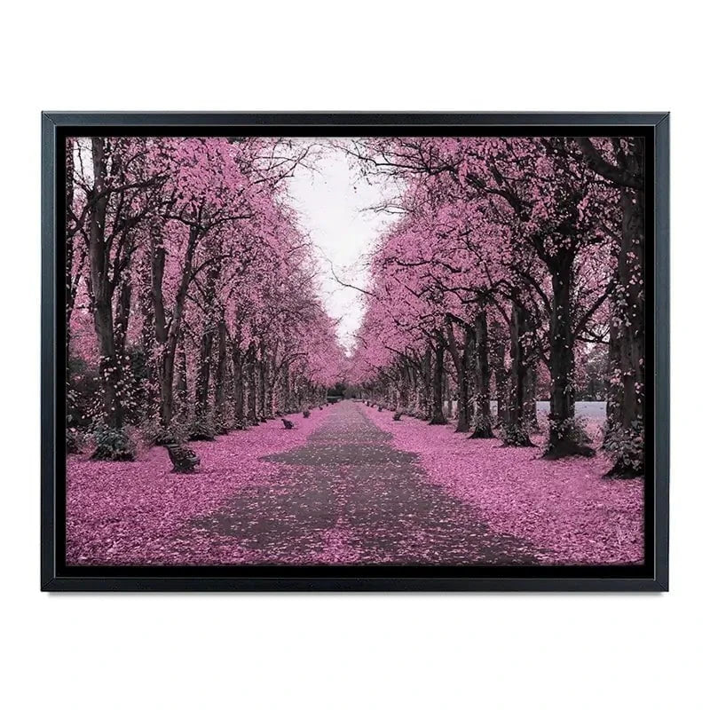 Blossom Path Landscape Canvas Print Blossom Path Landscape Canvas Print wall art product Aimee Linzi