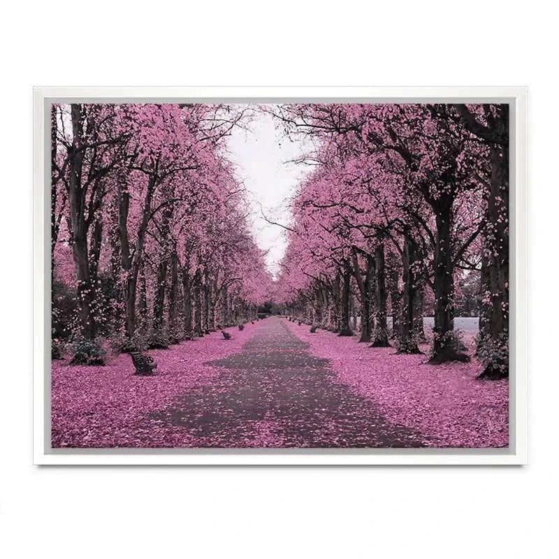 Blossom Path Landscape Canvas Print Blossom Path Landscape Canvas Print wall art product Aimee Linzi