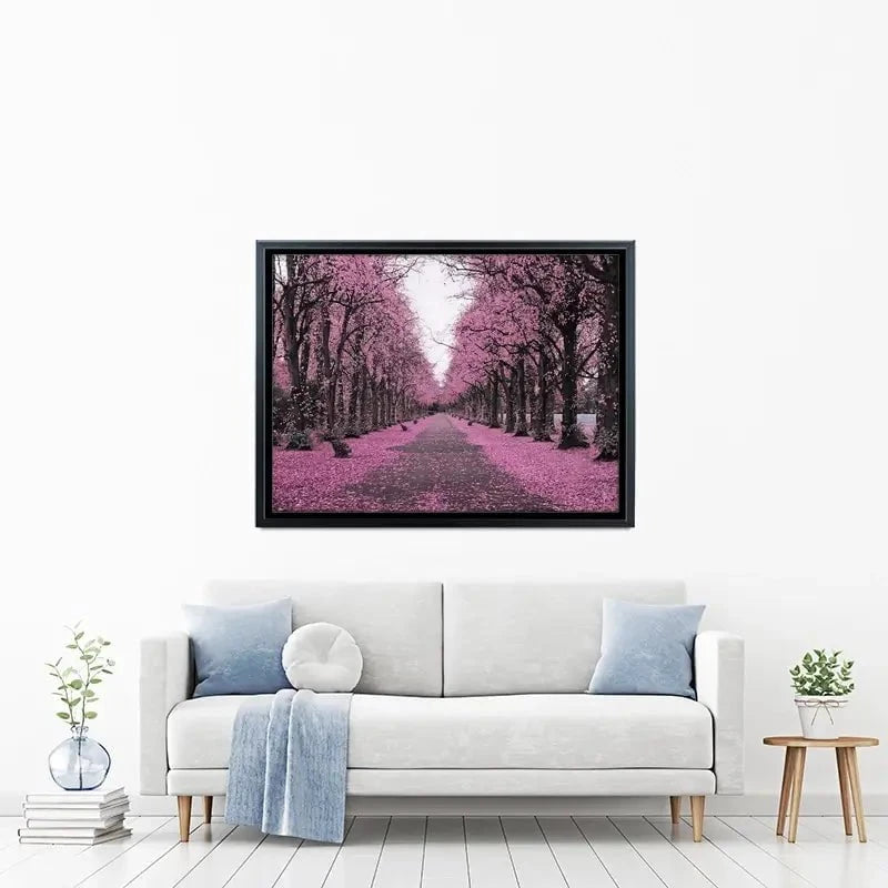 Blossom Path Landscape Canvas Print Blossom Path Landscape Canvas Print wall art product Aimee Linzi