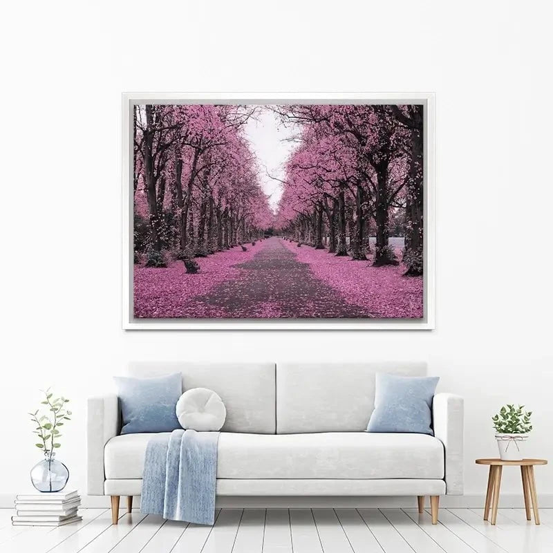 Blossom Path Landscape Canvas Print Blossom Path Landscape Canvas Print wall art product Aimee Linzi
