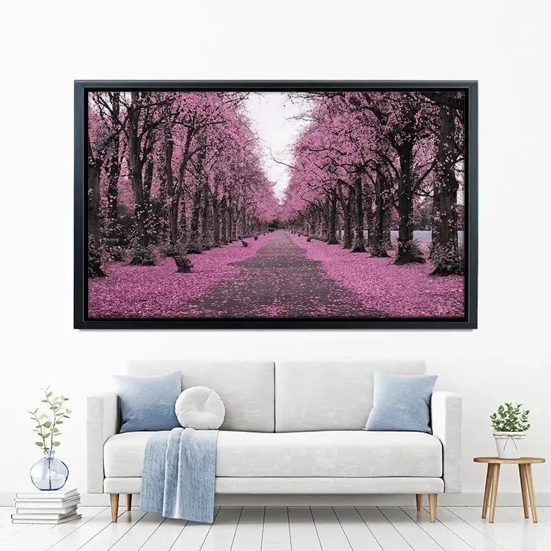 Blossom Path Landscape Canvas Print Blossom Path Landscape Canvas Print wall art product Aimee Linzi