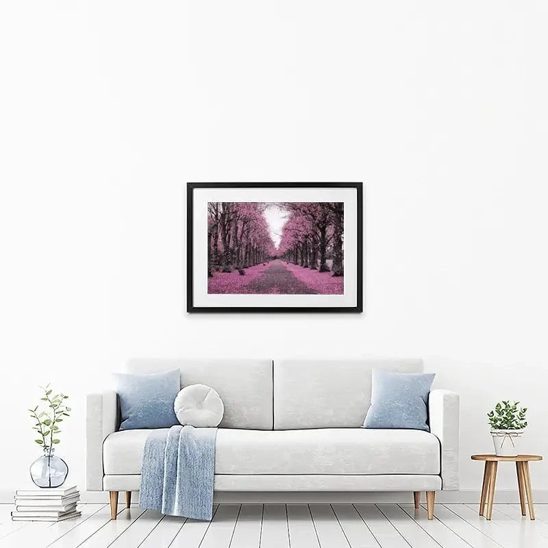 Blossom Path Landscape Framed Art Print Blossom Path Landscape Framed Art Print wall art product Aimee Linzi