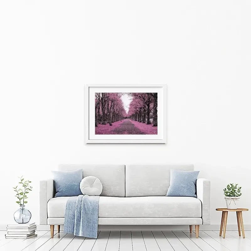 Blossom Path Landscape Framed Art Print Blossom Path Landscape Framed Art Print wall art product Aimee Linzi