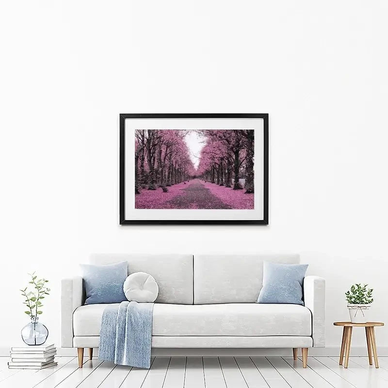 Blossom Path Landscape Framed Art Print Blossom Path Landscape Framed Art Print wall art product Aimee Linzi