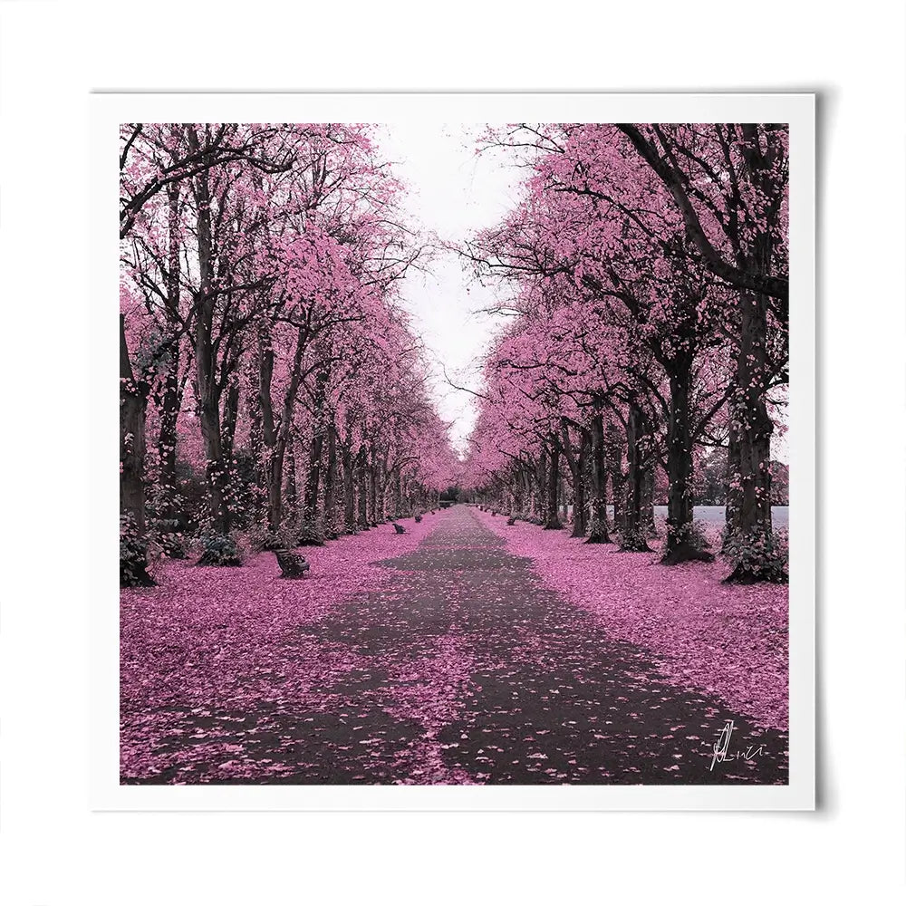Blossom Path Square Art Print Blossom Path Square Art Print wall art product Aimee Linzi
