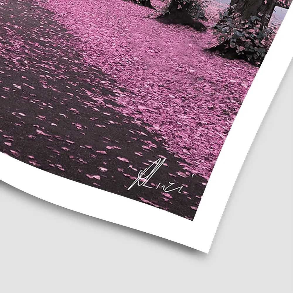 Blossom Path Square Art Print Blossom Path Square Art Print wall art product Aimee Linzi