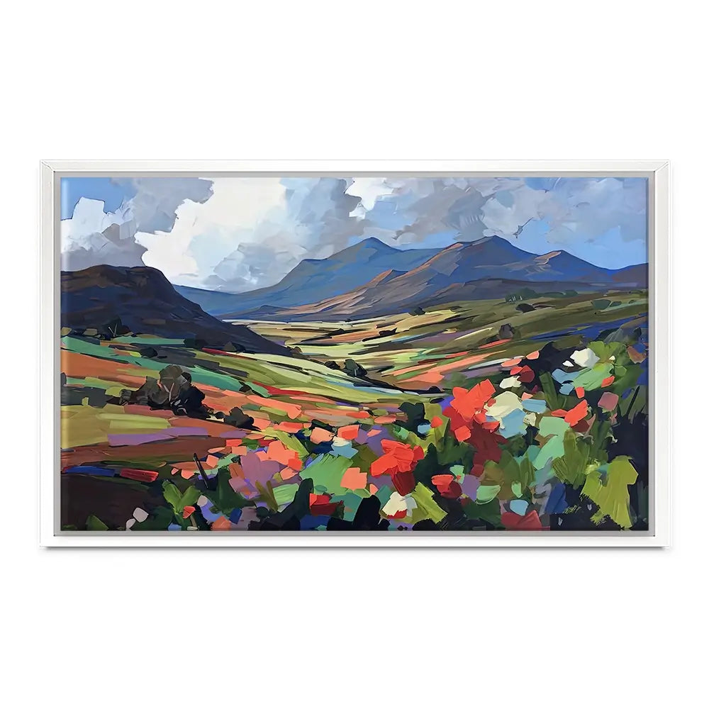 Blossom Valley Canvas Print Blossom Valley Canvas Print wall art product David Alexander Elder
