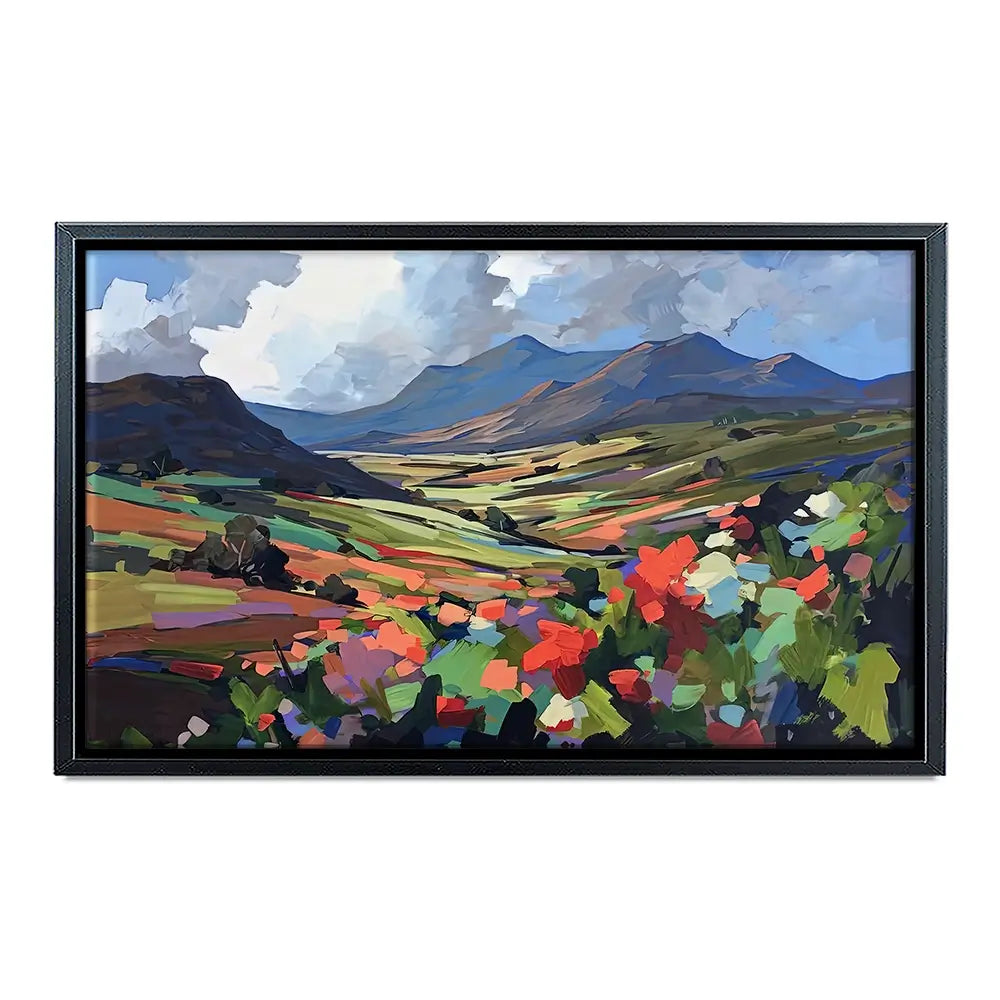 Blossom Valley Canvas Print Blossom Valley Canvas Print wall art product David Alexander Elder
