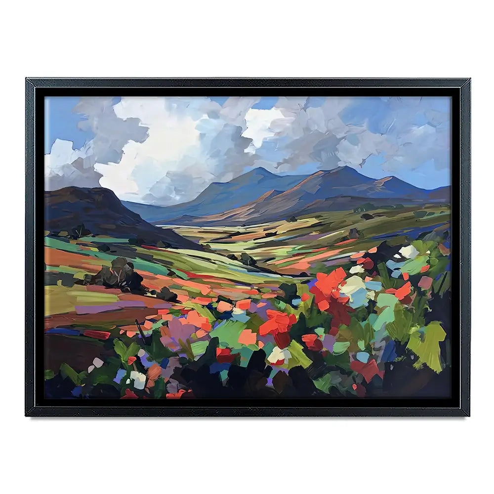 Blossom Valley Canvas Print Blossom Valley Canvas Print wall art product David Alexander Elder