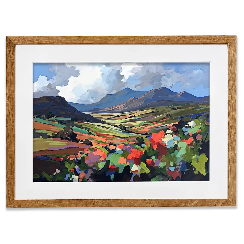 Blossom Valley Framed Art Print Blossom Valley Framed Art Print wall art product David Alexander Elder