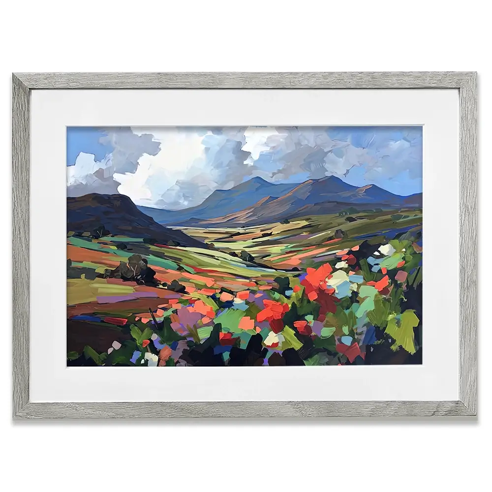 Blossom Valley Framed Art Print Blossom Valley Framed Art Print wall art product David Alexander Elder