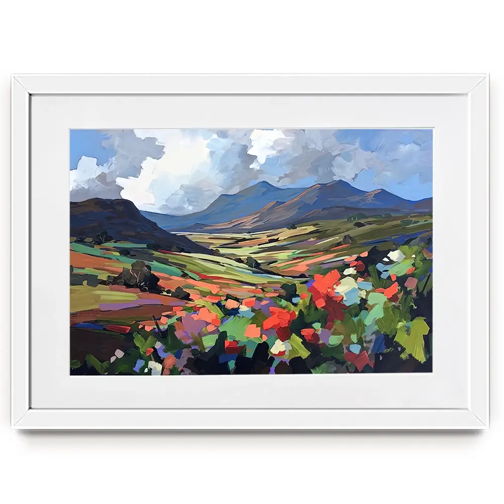Blossom Valley Framed Art Print Blossom Valley Framed Art Print wall art product David Alexander Elder