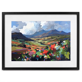 Blossom Valley Framed Art Print Blossom Valley Framed Art Print wall art product David Alexander Elder