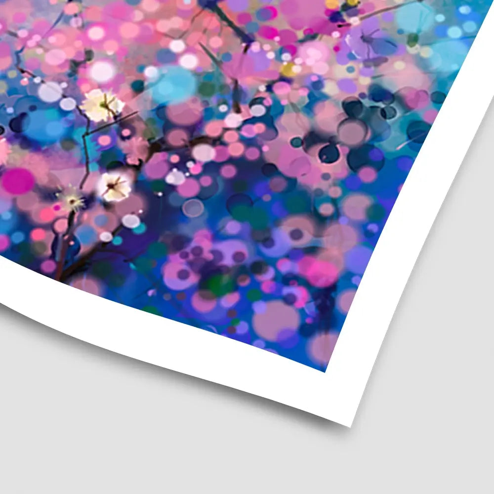 Blossoming In Pink Art Print Blossoming In Pink Art Print wall art product Art Print Shop