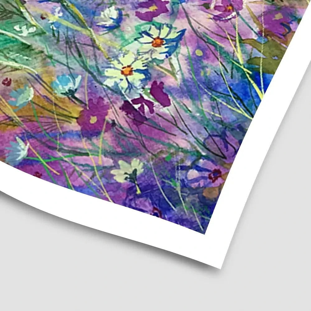 Blossoming Meadow Art Print Blossoming Meadow Art Print wall art product EL_Art / Shutterstock