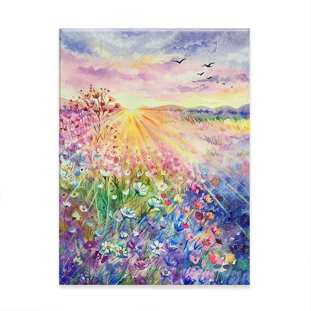 Blossoming Meadow Canvas Print Blossoming Meadow Canvas Print wall art product EL_Art / Shutterstock