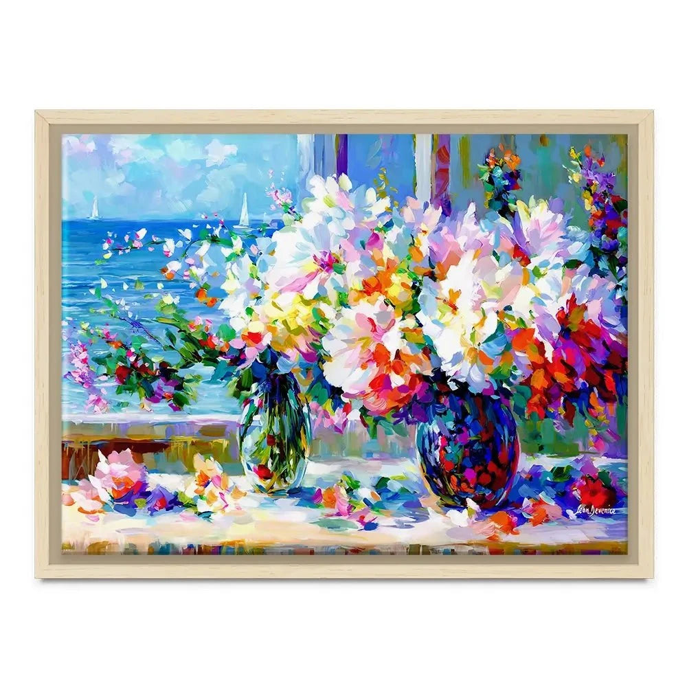 Blossoms By The Sea Canvas Print Blossoms By The Sea Canvas Print wall art product Leon Devenice