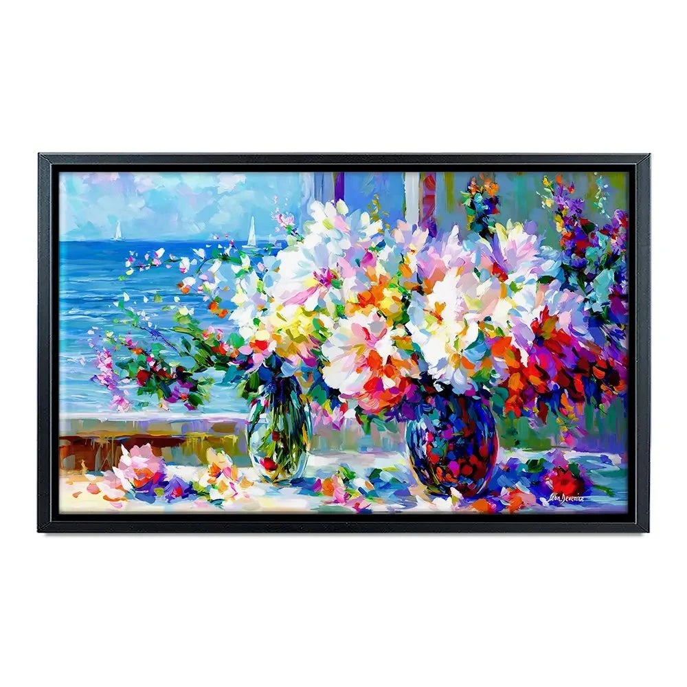 Blossoms By The Sea Canvas Print Blossoms By The Sea Canvas Print wall art product Leon Devenice