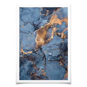 Blue And Bronze Art Print Blue And Bronze Art Print wall art product djero.adlibeshe yahoo.com / Shutterstock