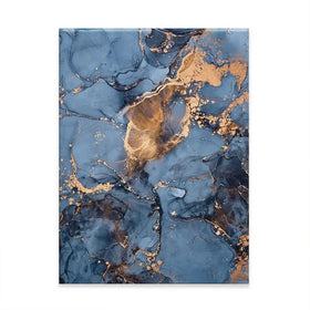 Blue And Bronze Canvas Print Blue And Bronze Canvas Print wall art product djero.adlibeshe yahoo.com / Shutterstock