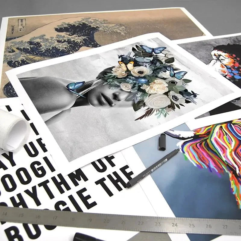 Blue Butterfly Art Print Blue Butterfly Art Print wall art product Svetlana Aleynikova