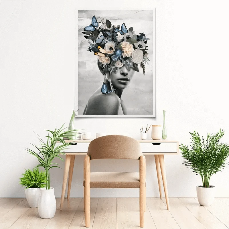 Blue Butterfly Art Print Blue Butterfly Art Print wall art product Svetlana Aleynikova