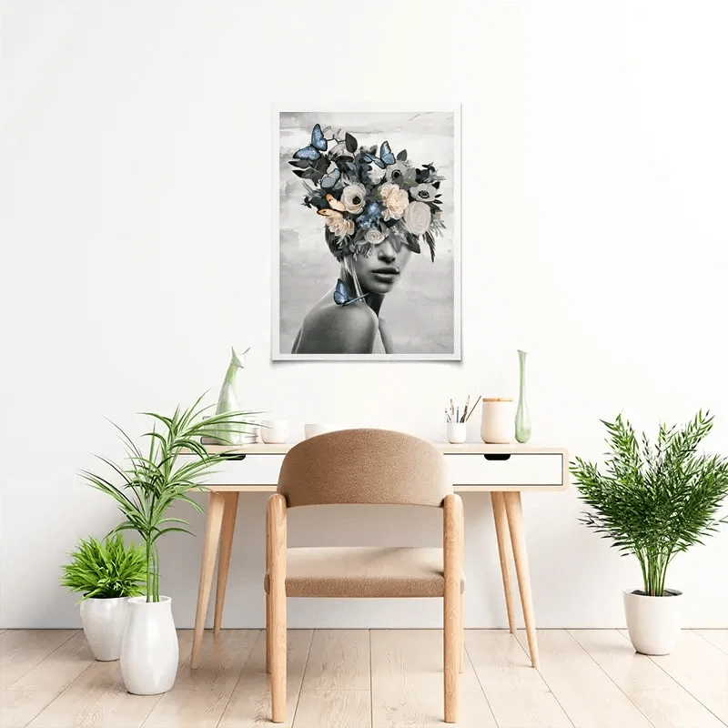 Blue Butterfly Art Print Blue Butterfly Art Print wall art product Svetlana Aleynikova