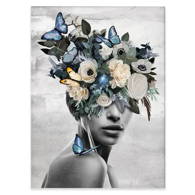 Blue Butterfly Canvas Print Blue Butterfly Canvas Print wall art product Svetlana Aleynikova
