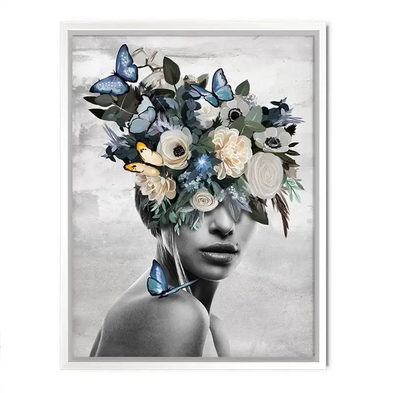 Blue Butterfly Canvas Print Blue Butterfly Canvas Print wall art product Svetlana Aleynikova