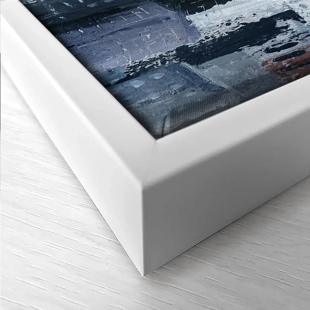 Blue City Mood Trio Canvas Print Blue City Mood Trio Canvas Print wall art product Carol Robinson