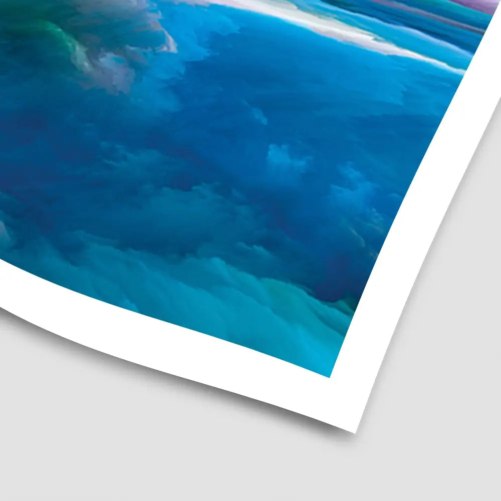 Blue Cloudscape Art Print Blue Cloudscape Art Print wall art product agsandrew / Shutterstock