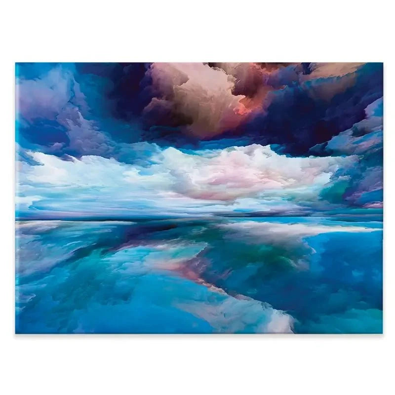 Blue Cloudscape Canvas Print Blue Cloudscape Canvas Print wall art product agsandrew / Shutterstock