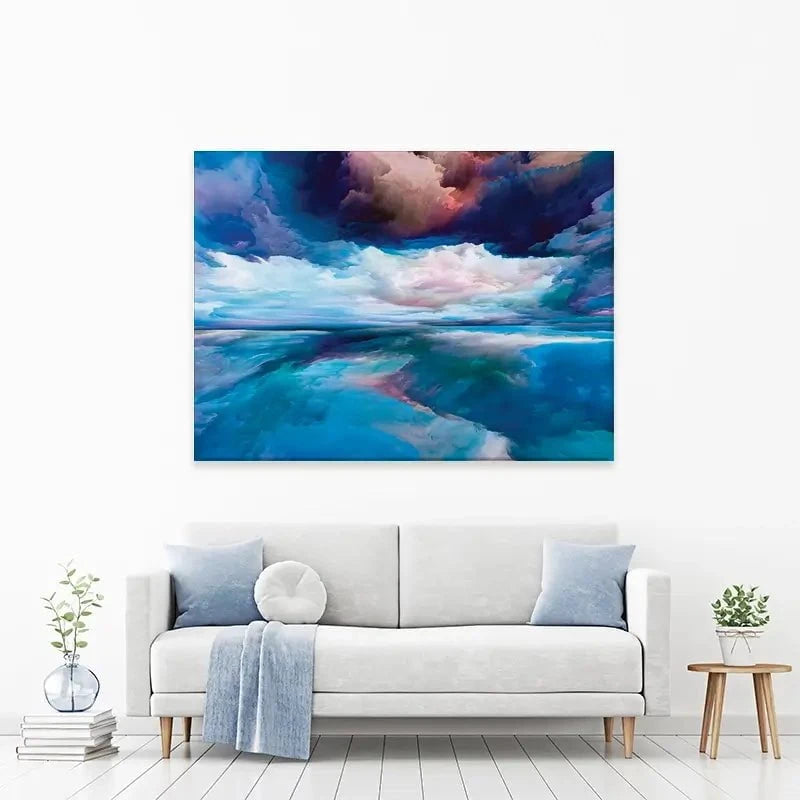 Blue Cloudscape Canvas Print Blue Cloudscape Canvas Print wall art product agsandrew / Shutterstock