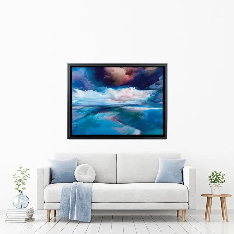 Blue Cloudscape Canvas Print Blue Cloudscape Canvas Print wall art product agsandrew / Shutterstock